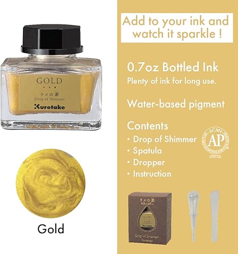 Kuretake Drop of Shimmer Ink Cafe Inks - Image 3