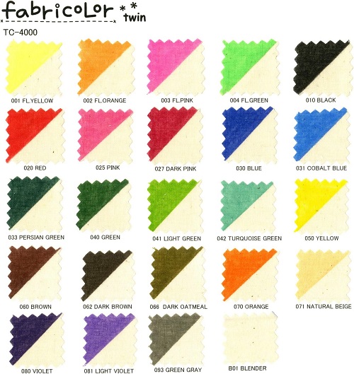 Zig Fabricolor Twin Tip Textile Marker - Image 5
